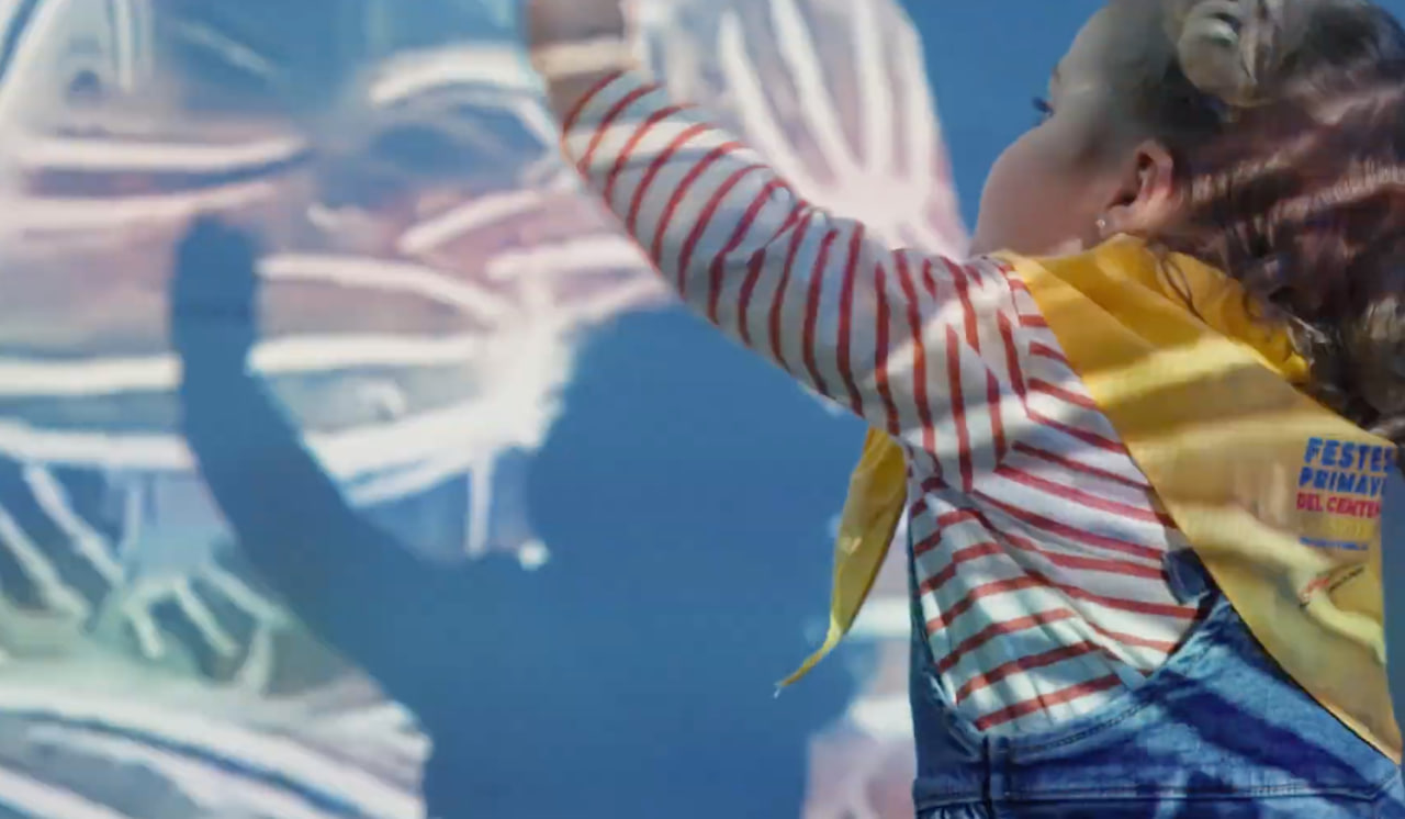 Textile installation